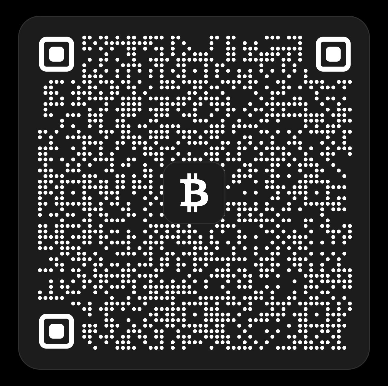 Bitcoin QR code